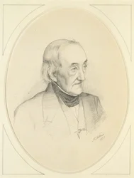 Porträt von William Bennett, 1850